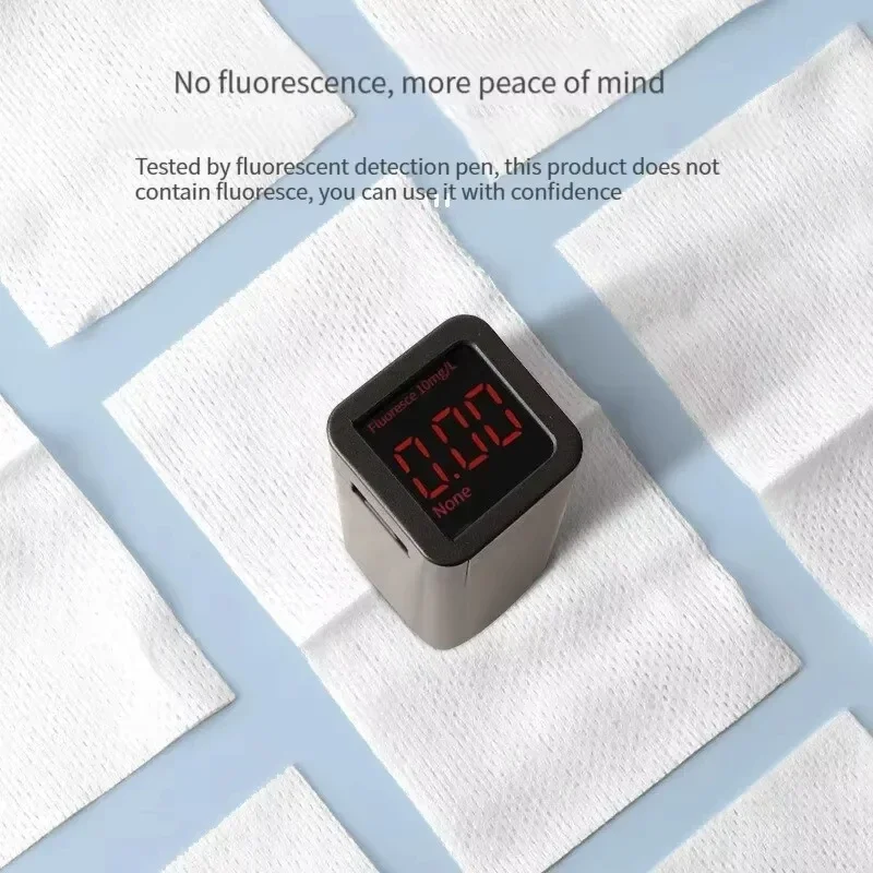 200 個の湿ったコットンパッド、使い捨ての紙製プレメイクアップリムーバルコットンパッド、通気性のあるマスク