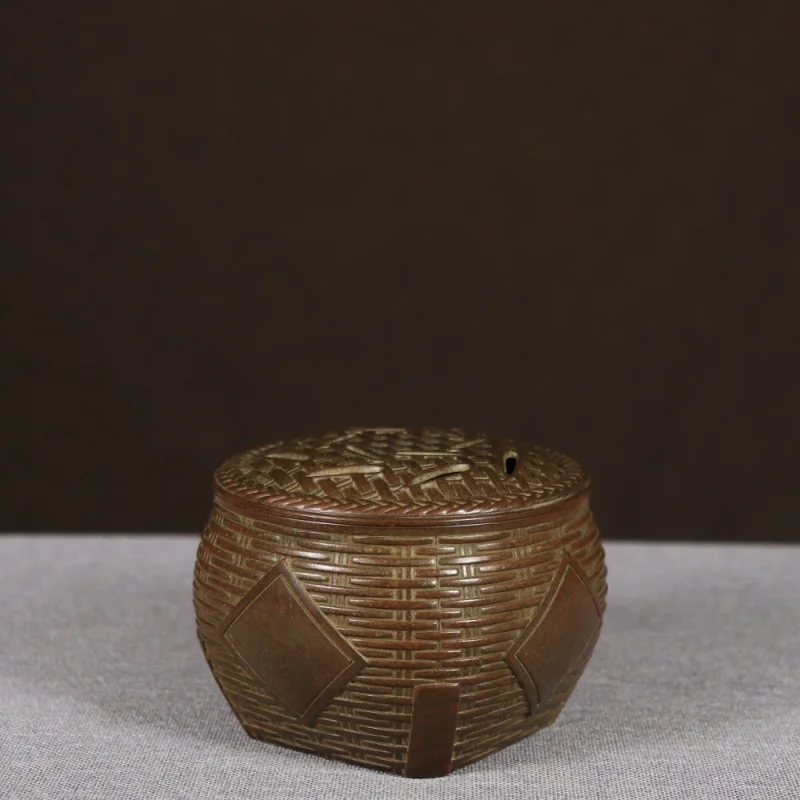 Pure five-grain home use, burner for the incense tradition, sandalwood, copper-colored craft,