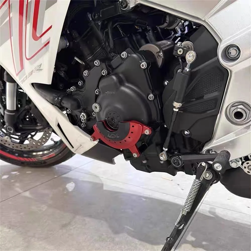 For ZONTES 703RR/R/F Rear Engine Accessory Cover Protective Cover for Magnetic Motor Cover Clutch Side Cover Protective Shield
