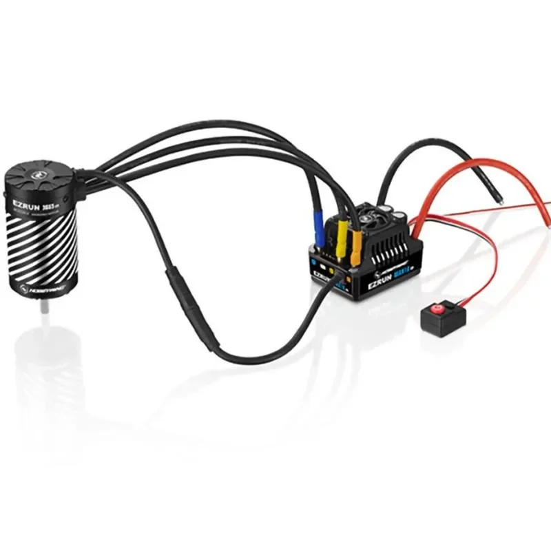 

HOBBYWING EZRUN MAX10 G2 Сенсорный бесщеточный ESC 80A 140A, электронный регулятор скорости для радиоуправляемых моделей 1/10, 1/8, багги, монстр-траков, дрифт-каров