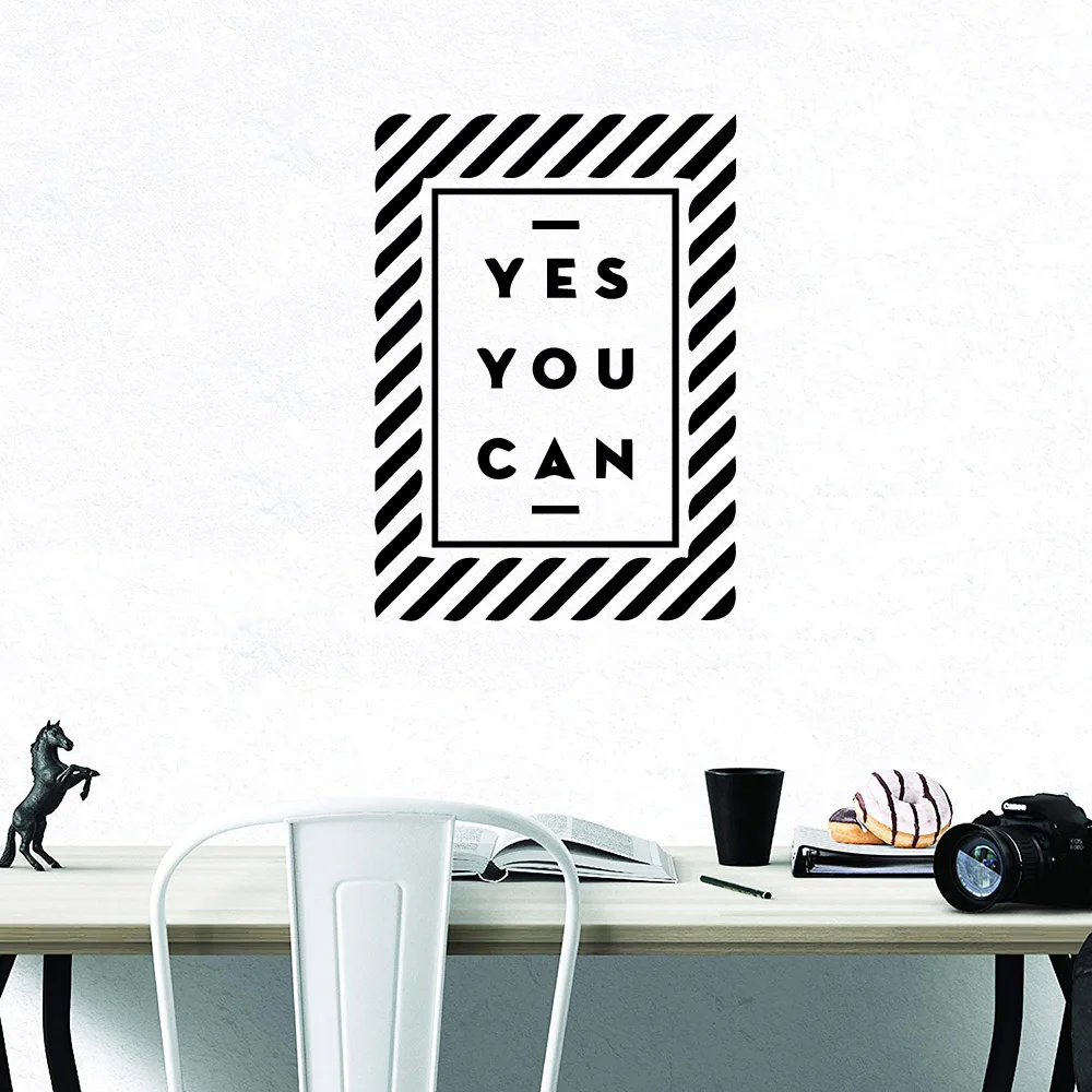 1PC Creative Office Wall Sticker Pvc Wall Stickers Wall Art Wall Paper The best Christmas gifts Removable Decor Wall Decals