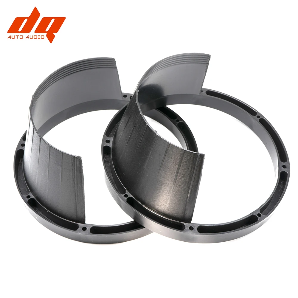 2pcs Universal Car Audio 6.5inch Speaker Mount Adapter Hron Pad Spacer Rings Bracket Waterproof Gasket Cover Protect audio