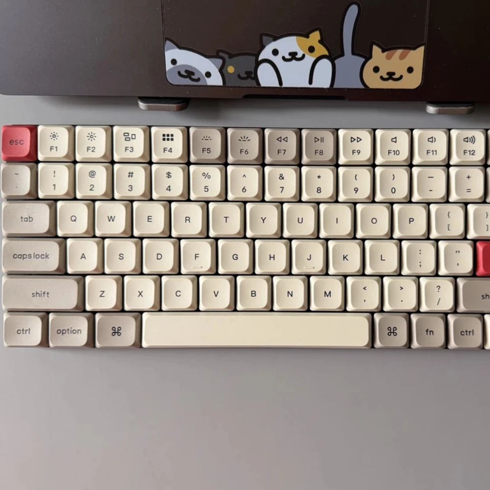 For Keychron PBT Keycap Customized Cherry Profile Artisan Point Keycap OSA Profile/Low Profile Mechanical Keyboard Accessories