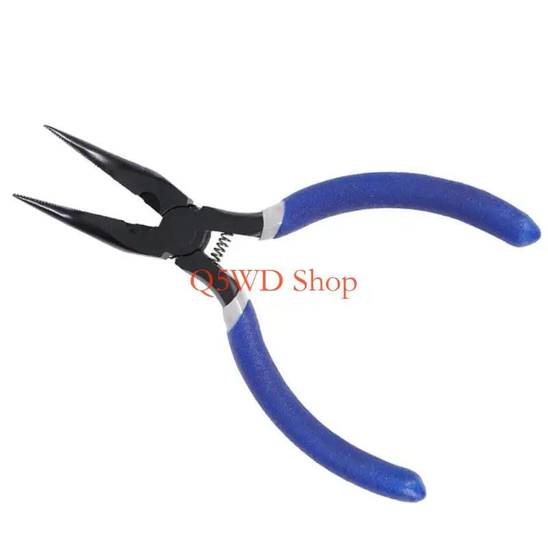 Q5WD Beaded Bracelet Pliers Wire Cutter Curved Round Nose Plier Multifunctional Plier