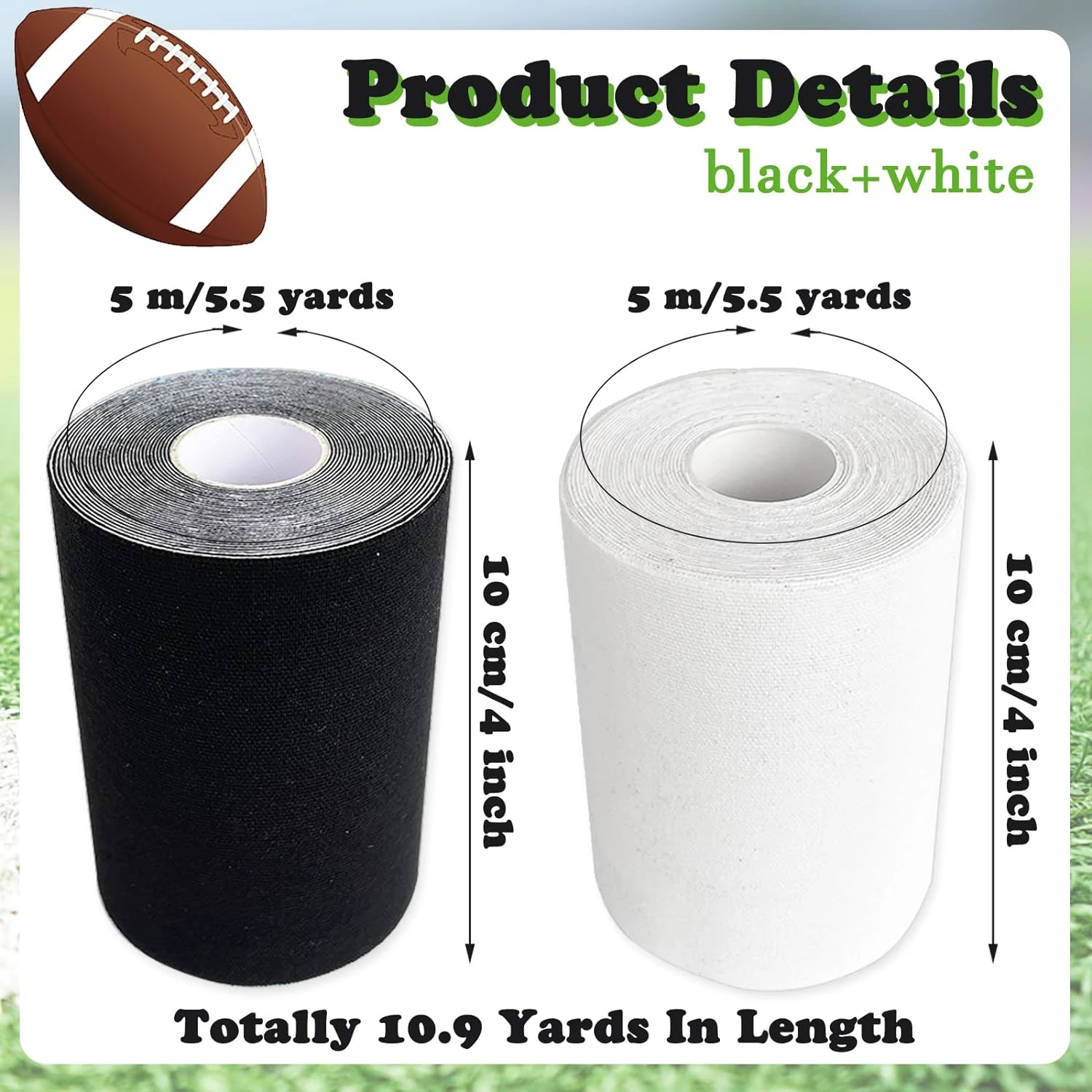 

High-performance Extra Wide Protective Football Turf Tape for Enhanced Arm and Elbow Burn Prevention - Ultra Sticky Athletic Arm