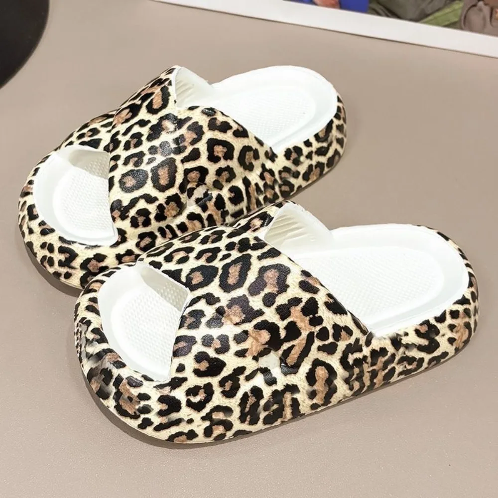 

Cross Graffiti Women's Slippers Soft Sole Non-Slip Platform Slippers Height-increasing Lightweight Designer Shoes