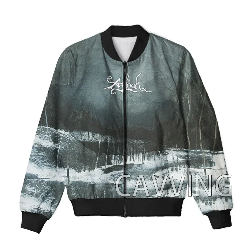 CAVVING 3D Printed Agalloch Zipper Bomber Jackets Men Overcoat Mens Coat Zip Up Jackets for Women/Men