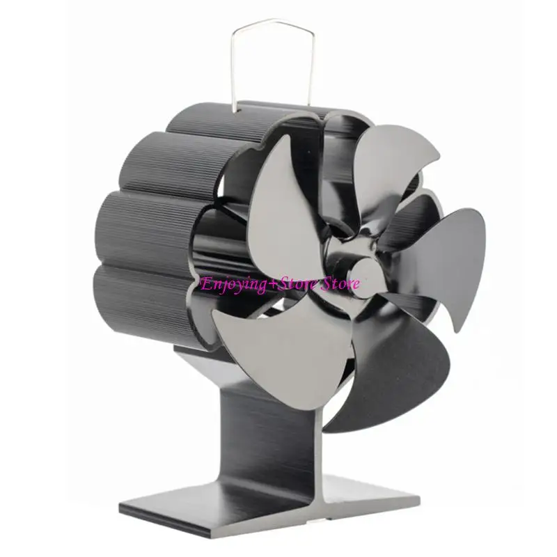 

G6DA Silent Heat Petail Plant Fan Fan 5 Blade Black Small для идеального подарка для вашего h