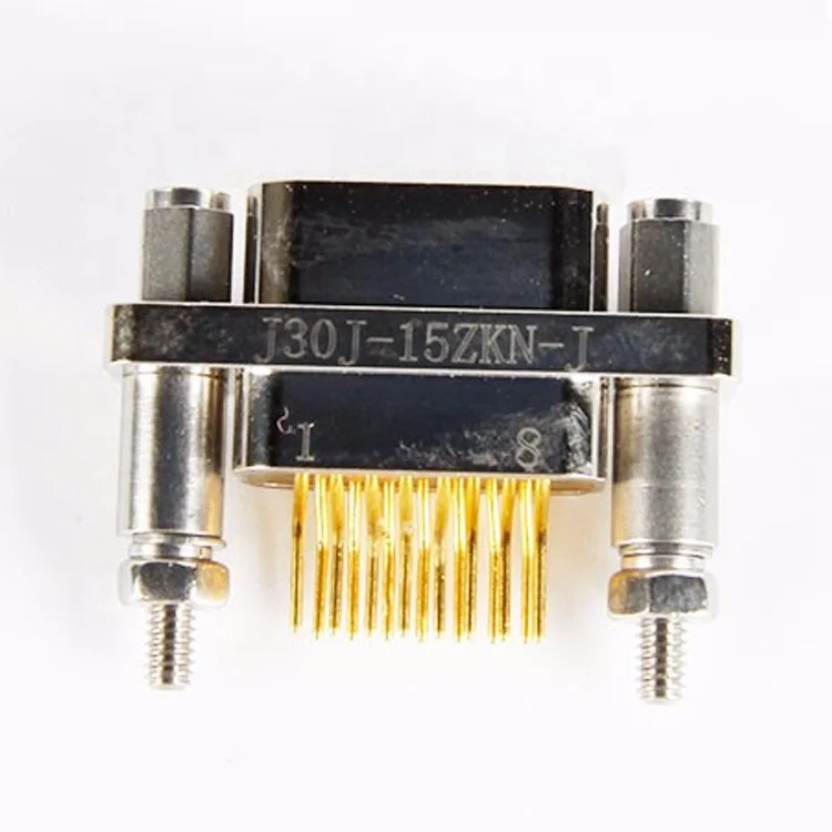 J30J-15ZKN-J 15 Pin Aerospace Rectangular Aviation Connector