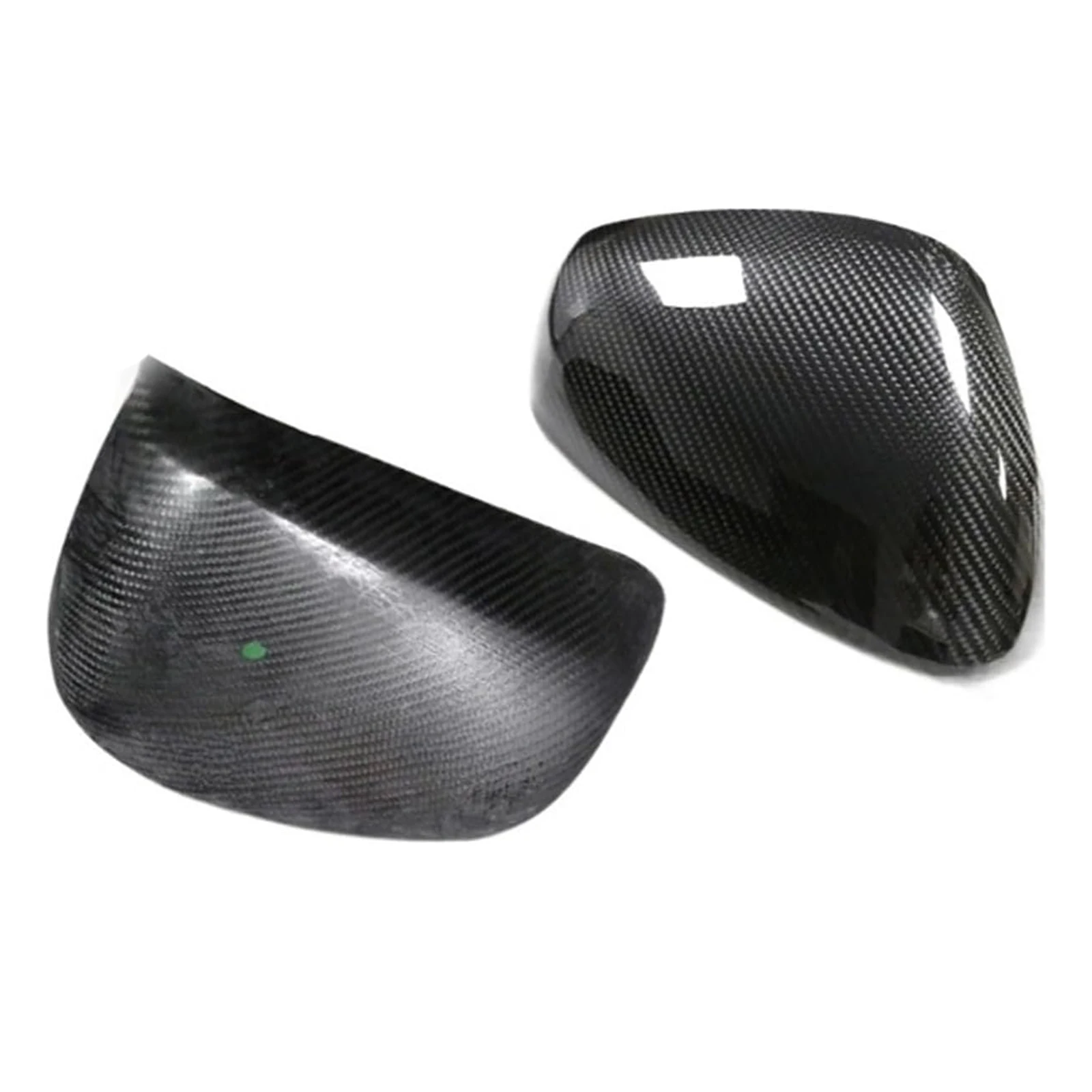 Carbon Fiber Side View Mirror Cover Caps Compatible for Maserati Quattroporte GT GC 2007-2020 2PCS L+R Side