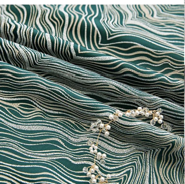 High-Precision Texture Jacquard Curtains for Living Room and Bedroom Modern Nordic Luxury Window Drapes Thicken Custom Decor