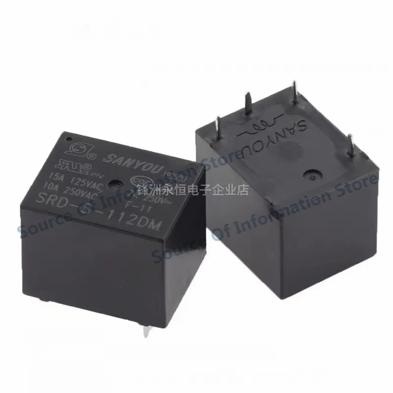 100PCS SRD-S 105D 112D 124D Relay 4Pin/5Pin SRD-S 105DM 112DM 124DM DC5V 12V 24VDC 100% new Original