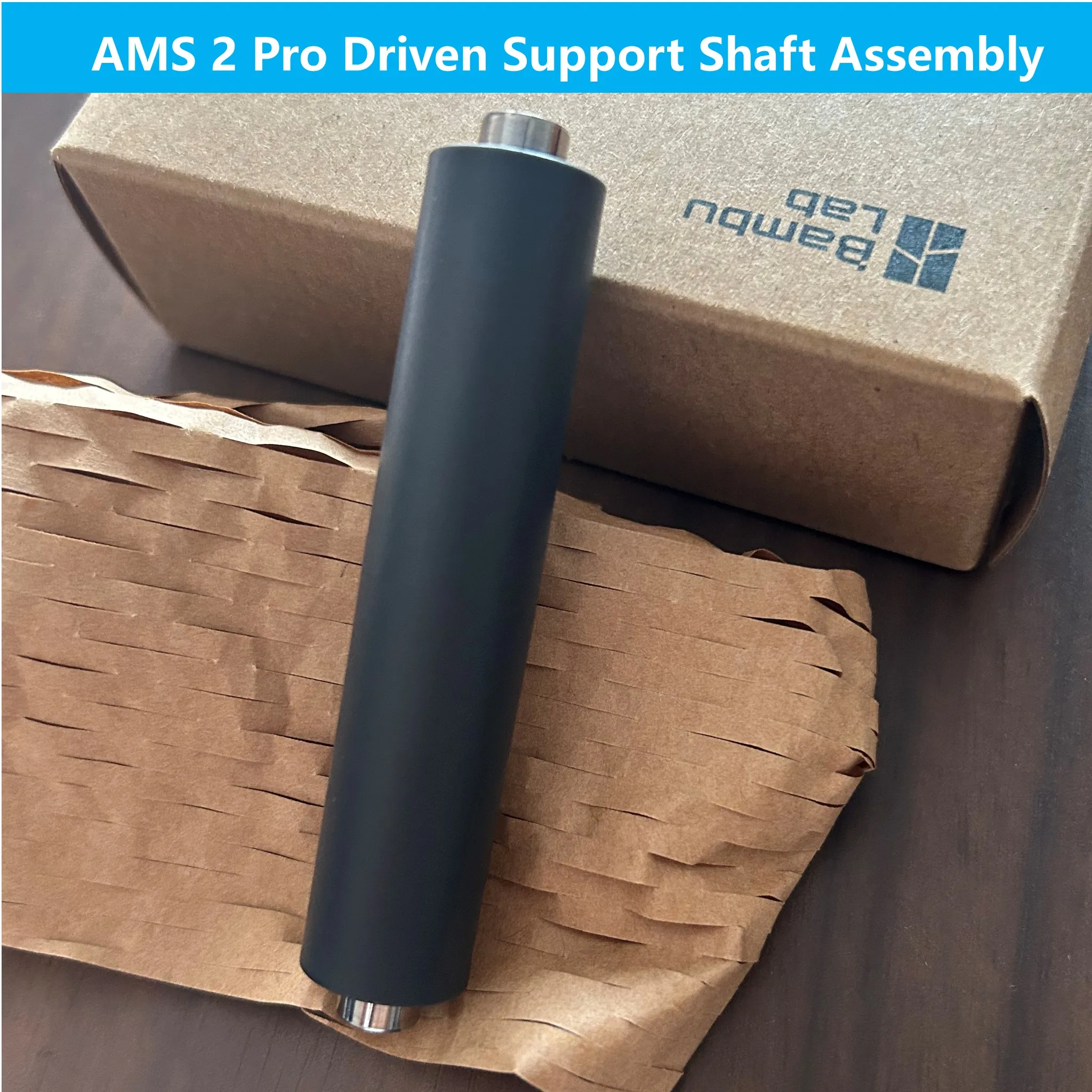 Original Bambu Lab AMS 2 Pro Support Shaft Assembly with 693ZZ Bearings, Filament Spool Roller, 3D Printer Replacement Part