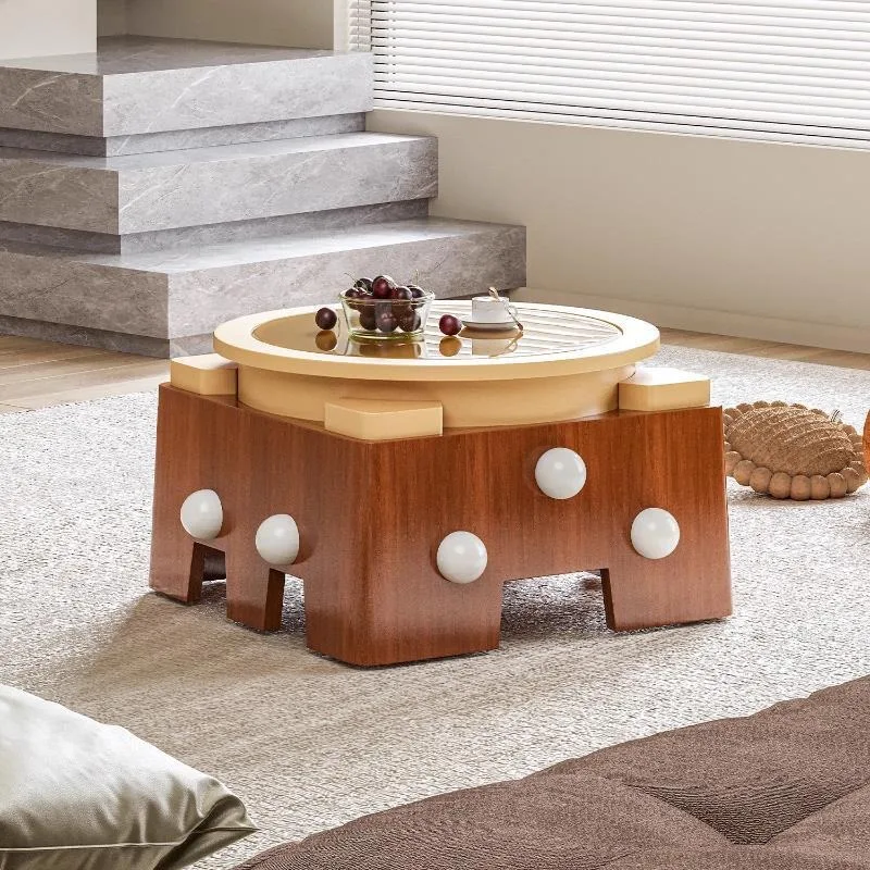 Kawadano cartoon bizarre castle coffee table creative fashion design sense cute postmodern living room small table