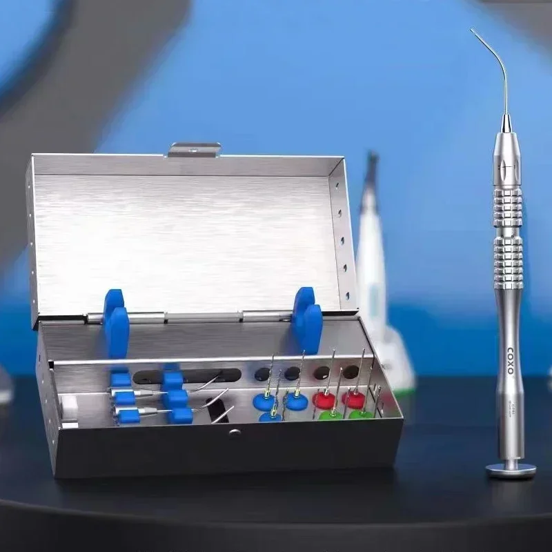 COXO C-FR1 Professional Dental Kit for Removing Broken Files with Specialized Instruments and Unique Locking Endodontic Design