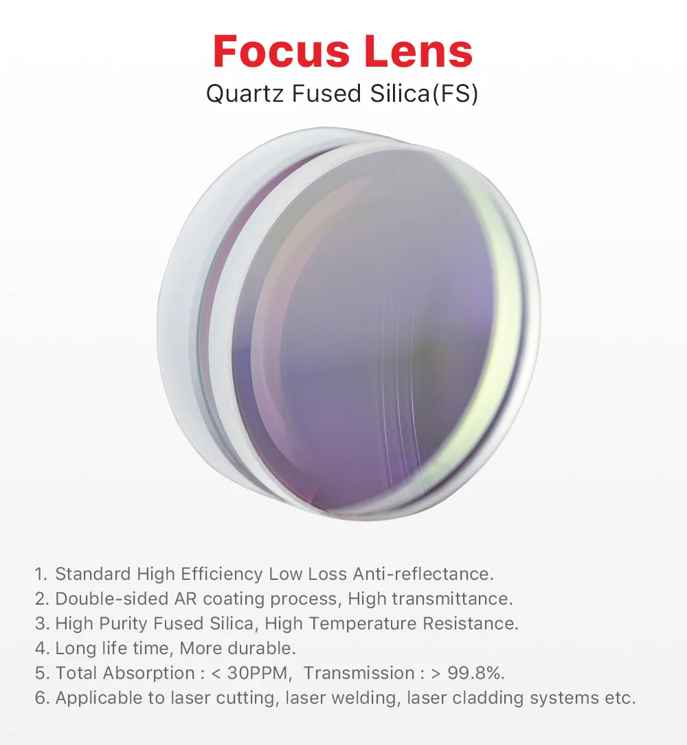 Ultra arayc faserlaser kollimator & fokus linse d28 d30 d37 f75/f100/f125/f150/f200 für ray tools wsx bodor lasers chneidkopf – Detail 1