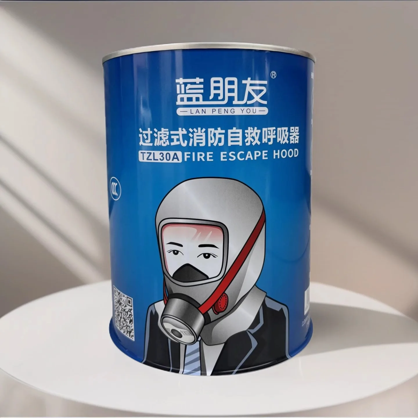 Smoke and Fire Gas Mask Household Long Shawl Protective Mask Filtered Fire Self-rescue Respirator 3C