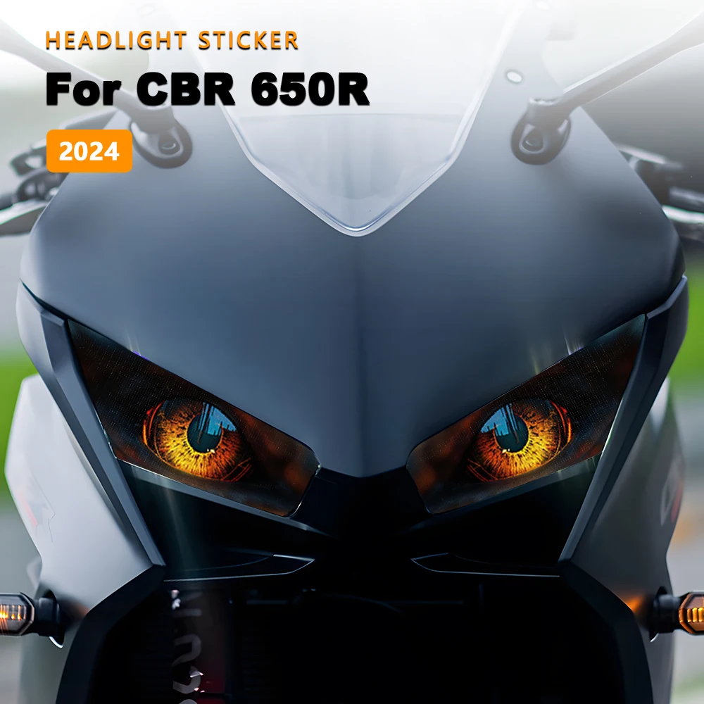 

Наклейки на фары, водостойкая защитная пленка для мотоцикла для Honda CBR650R CBR 650 R 650R 2024, наклейка на мотоцикл, аксессуары