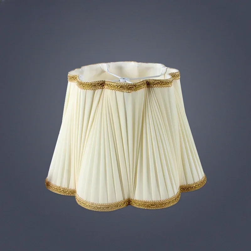 

Plum blossom folding placket handmade fabric lampshade light green beige simulated silk cloth floor lampshade new E27 table조명