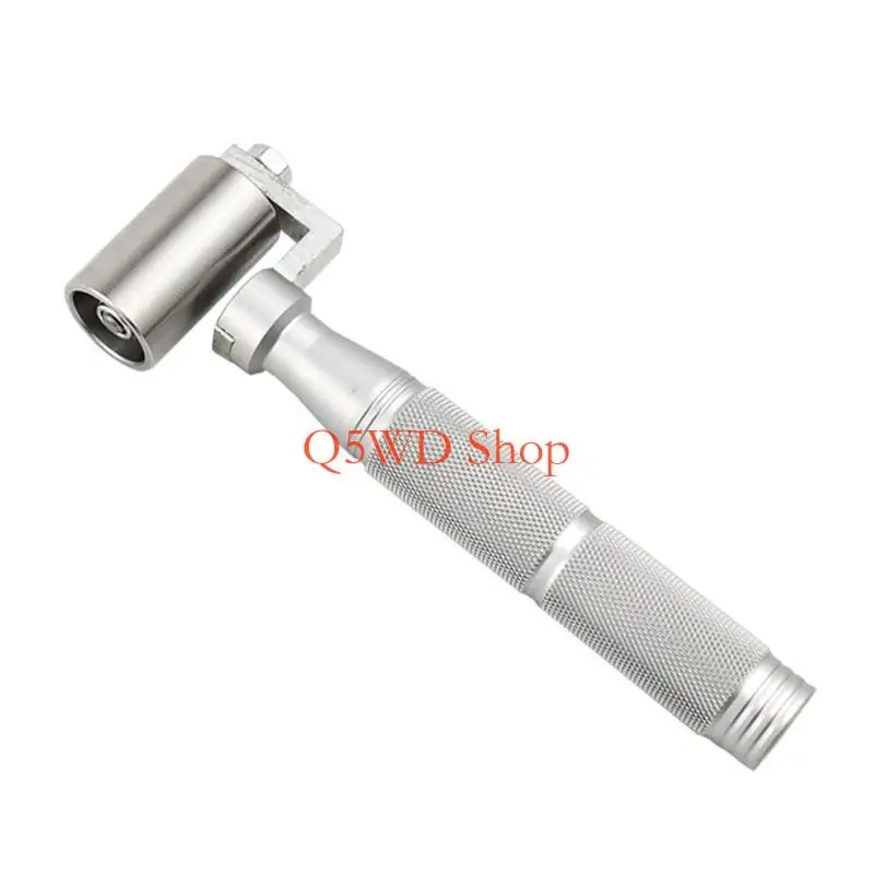 Q5WD Heavy Gauge Steel Edges Roller Textured Surfaces Handle For Strong Bonding Flat Roller Paint Tool Flat Roller
