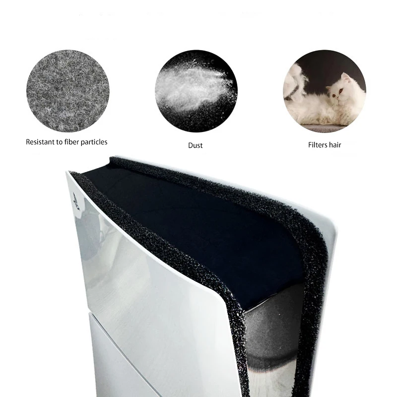 Dust Cover Net For PS5 Slim Console Side Dustproof Filter Cooling Vents Dirty Prevent Mesh Dust Net Accessories