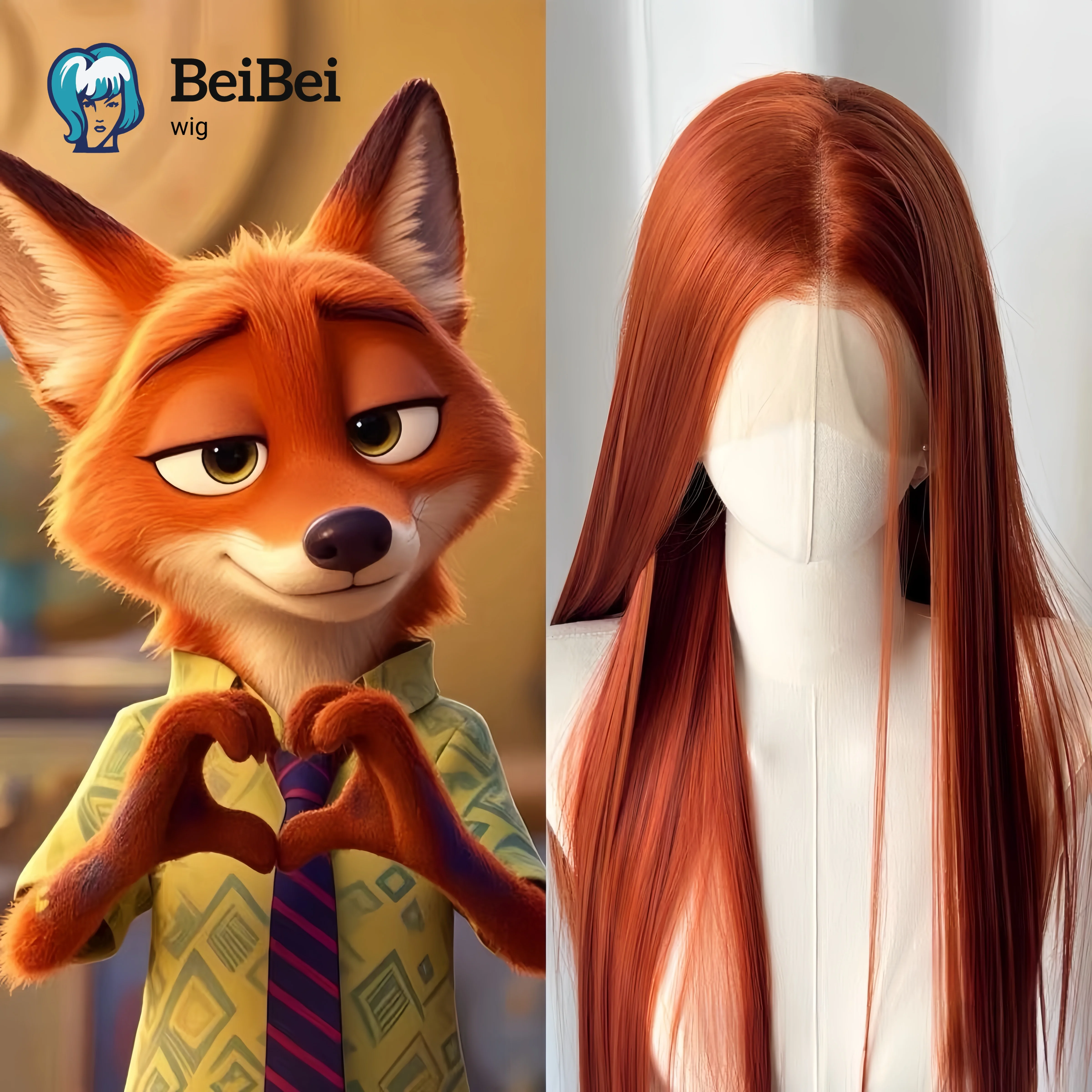 

Orange Lace Front Wig Long Straight for Women 26Inch Bright Orange Heat Resistant Fiber with High Quality Synthetic Lace Wigs