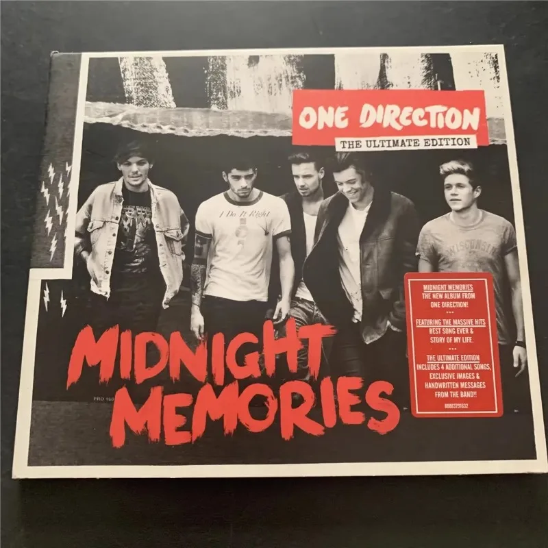CD Pop & Pop-Rock Album One Direction Music CD Midnight Memories Authentic Edition Cosplay Walkman Car Soundtracks Box Gifts - view 2