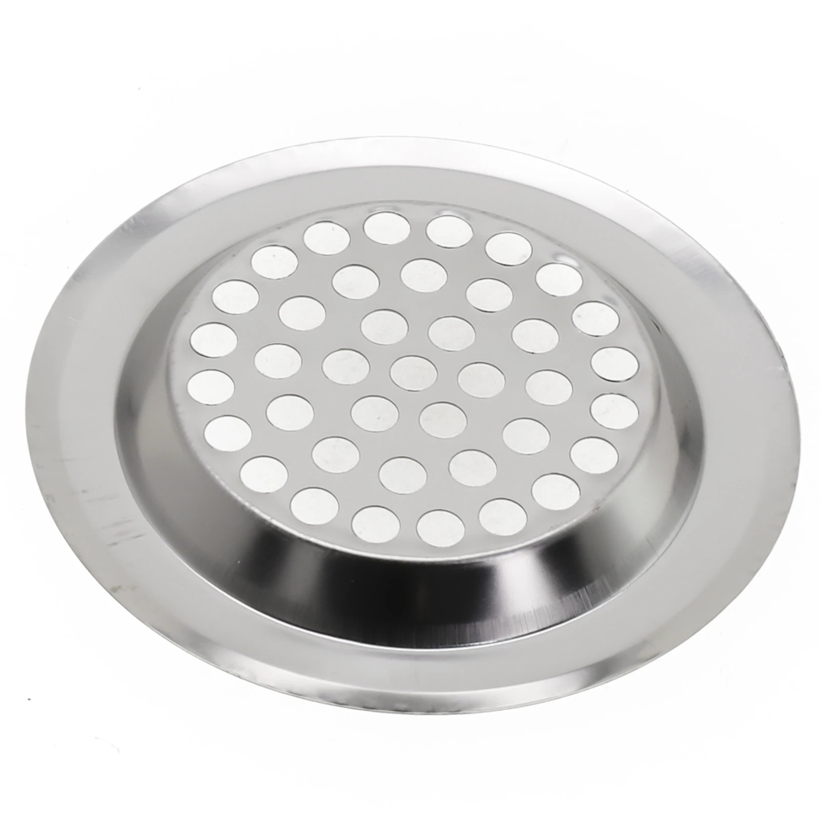 Bathroom Kitchen Sink Shower Drain Filter Cover Hair Catcher Stainless Steel Round  Kitchen Bathroom Accessories