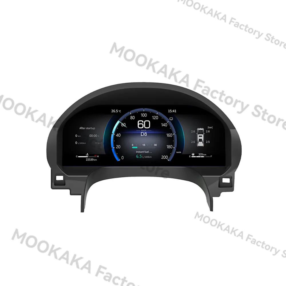 With Carplay Android Auto Camera For Lexus GX 2010~2016 Instrument Digital Cluster LCD Dashboard Panel Linux system Speed Meter