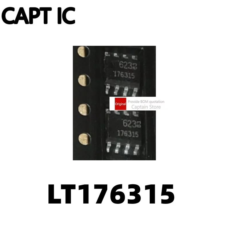 5PCS LT1763CS8-1.5 LT176315 176315 SOP-8 Packaging