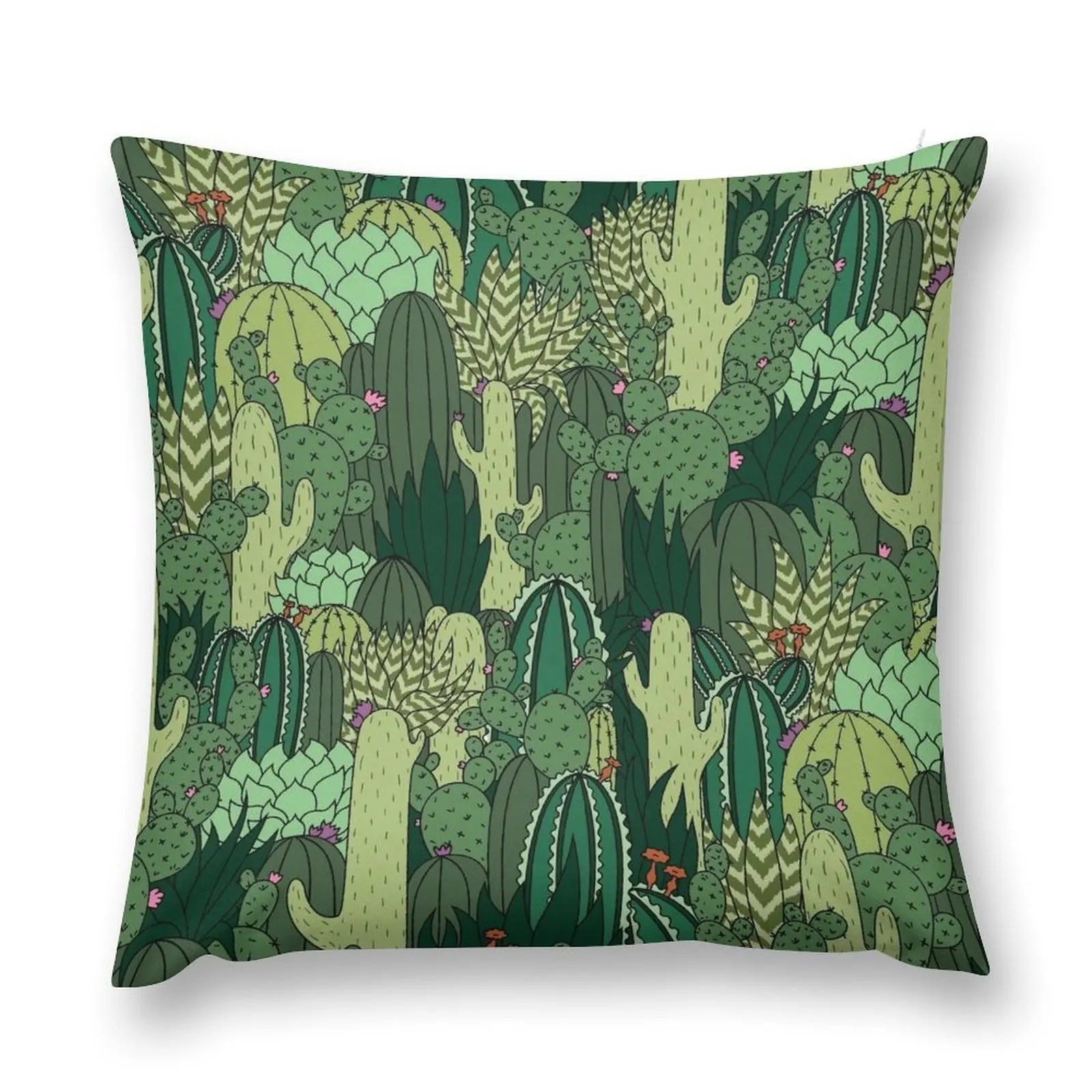 

Cactus Pattern Throw Pillow Cushions For Decorative Sofa Cushion Covers For Living Room Cushions For Children pillow