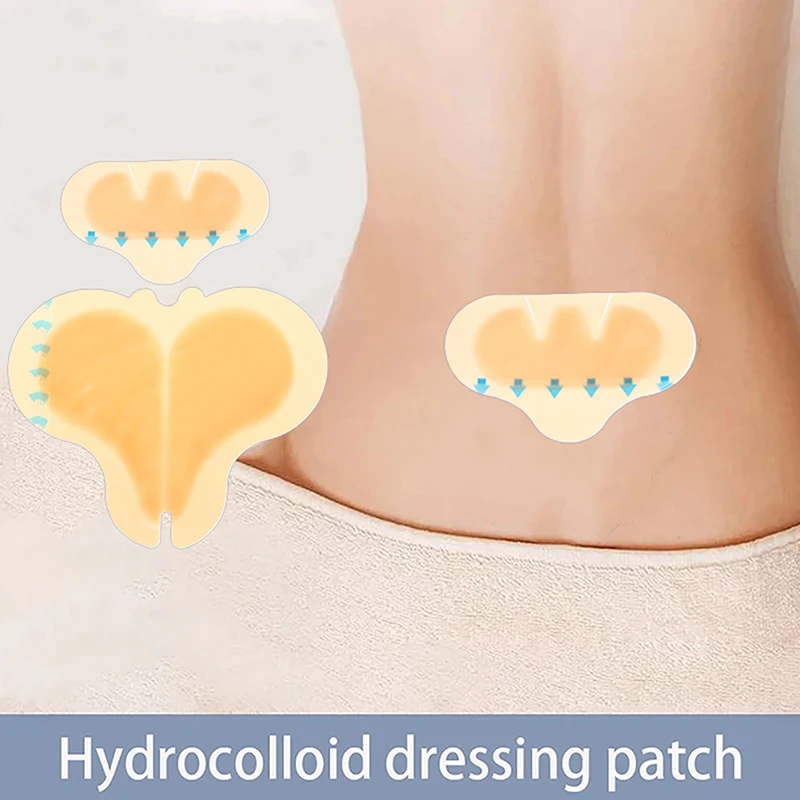 Hydrocolloid Wound Dressing Fast Healing Thin Self Adhesive Breathable Hydrocolloid Dressing Non Irritating For Home Use