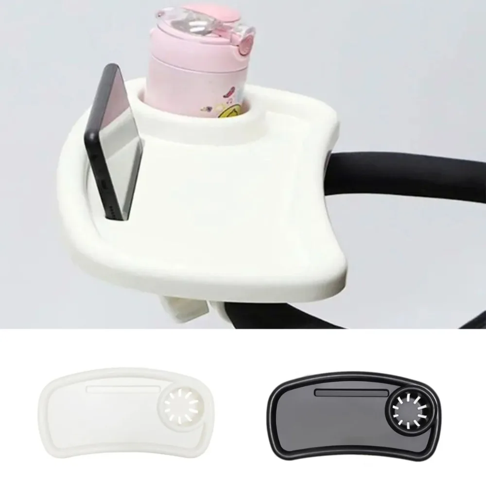 

3 in 1 Stroller Tray Plastic Upgraded Design Stroller Snack Catcher Antislip Stroller Drink Holder for Stroller Accessories