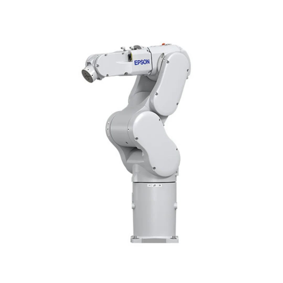 Compact 6-Axis Industrial Robot Arm with Parallel Jaw Gripper for Precision Assembly and Material Handling Tasks