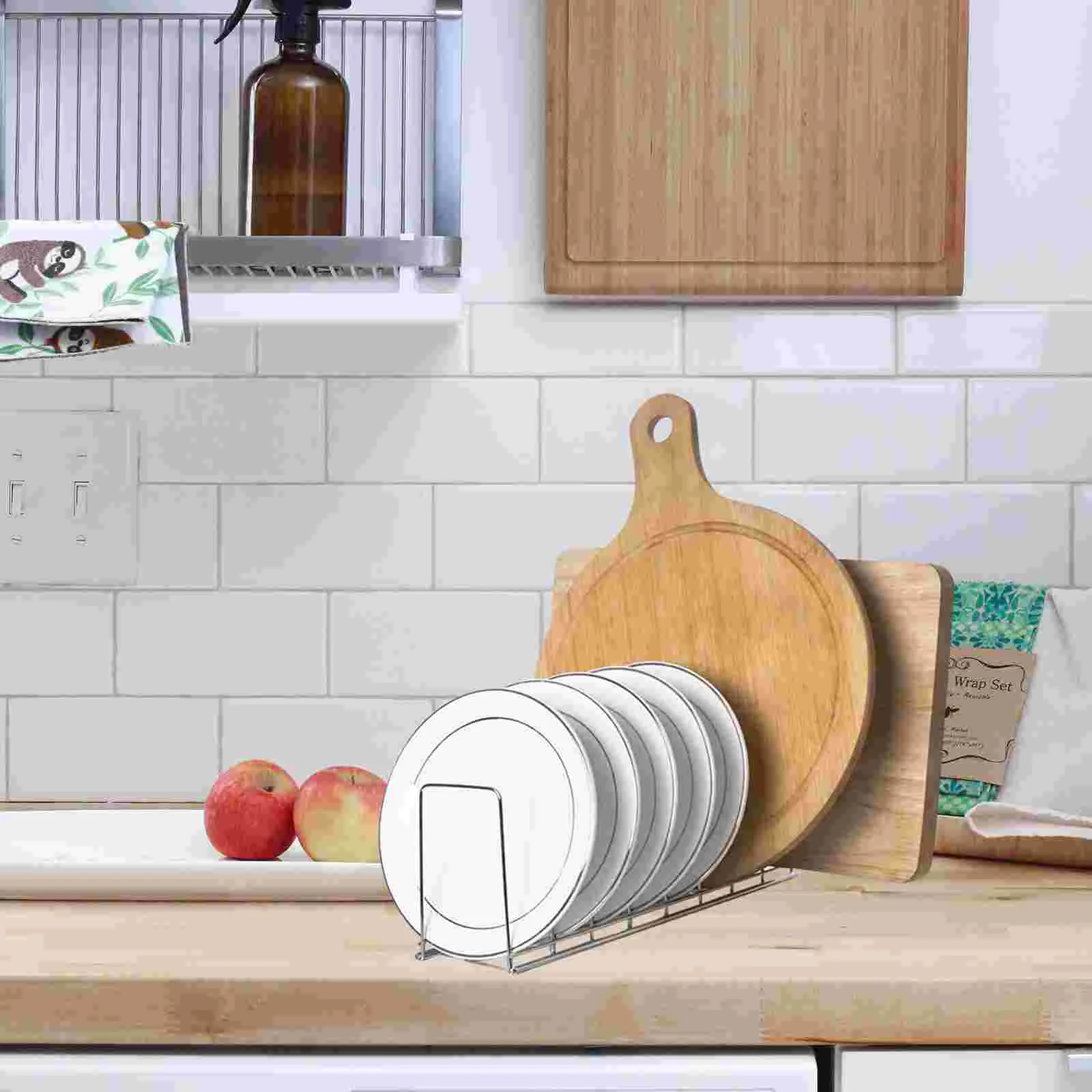 

Storage Dish Rack Drying for Kitchen Household Countertop Draining Holder Racks