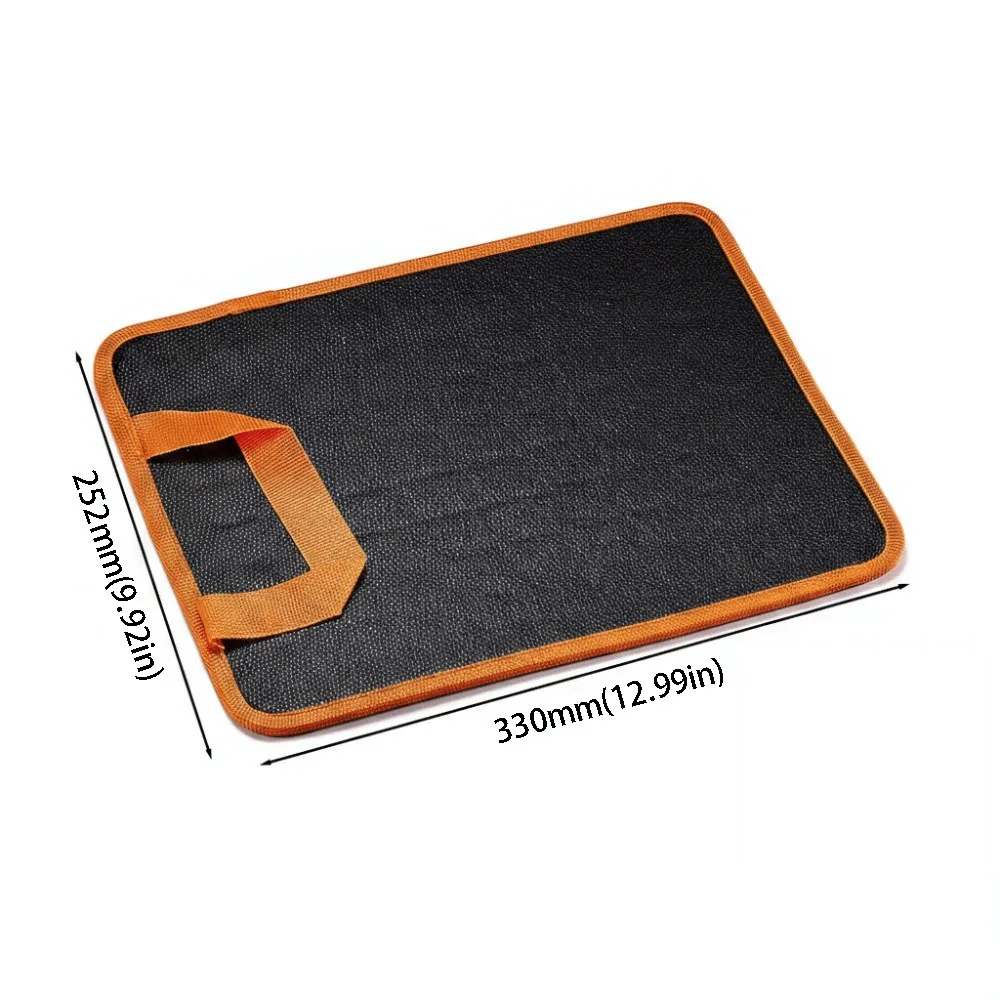 Double-Sided Magnet Tool Storage Pad Portable Reinforced Edge Magnetic Holder Pad Strong Magnet Anti-Slip Magnetic Tool Mat
