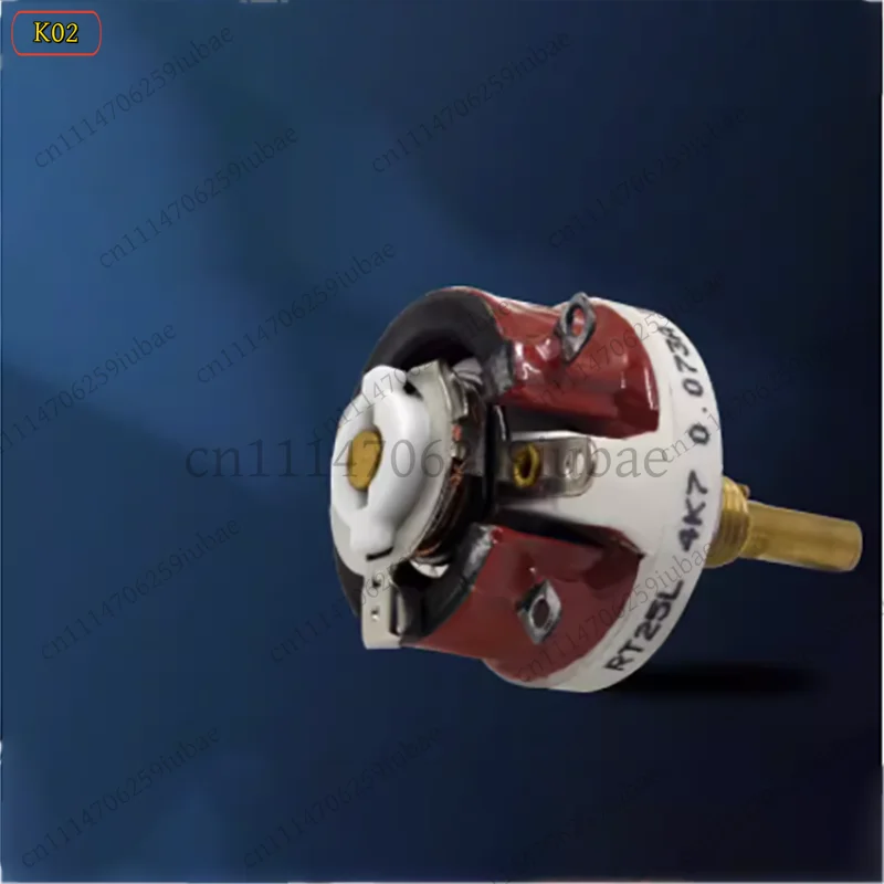 BC1 High Power Ceramic Disc Variable Resistor 25W/50W, Wirewound Rotary Rheostat