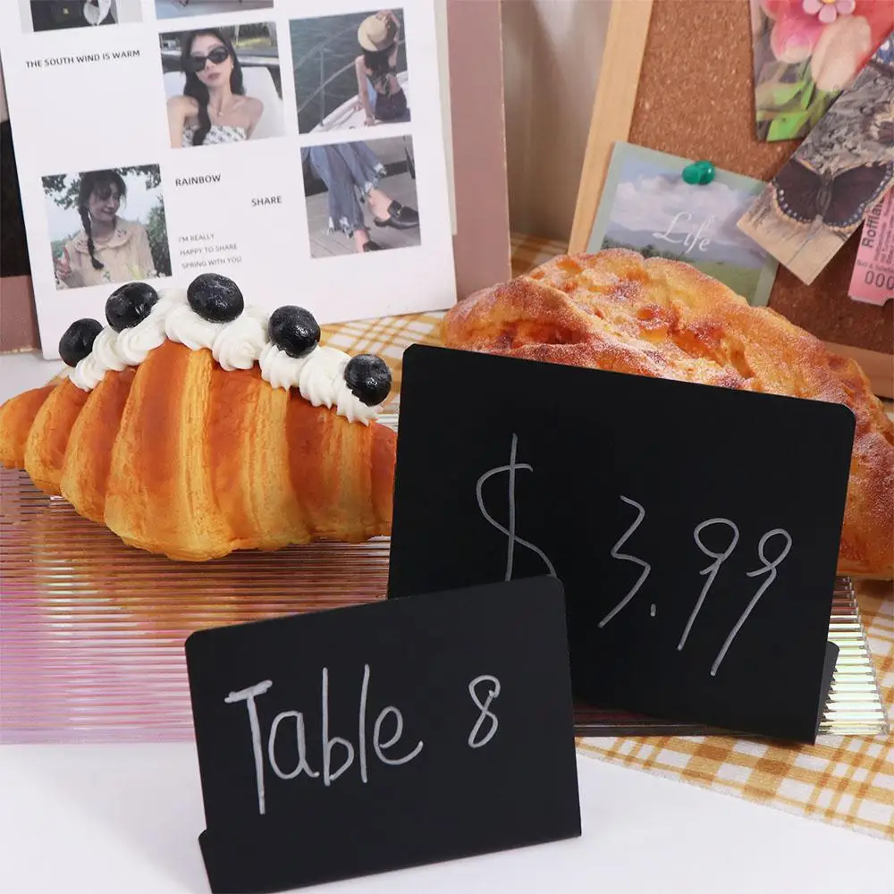 Shop Display Stands Reserved Writing Stand Tabletop Marker Signs Chalkboard Mini Chalkboard Small Blackboard Message Board