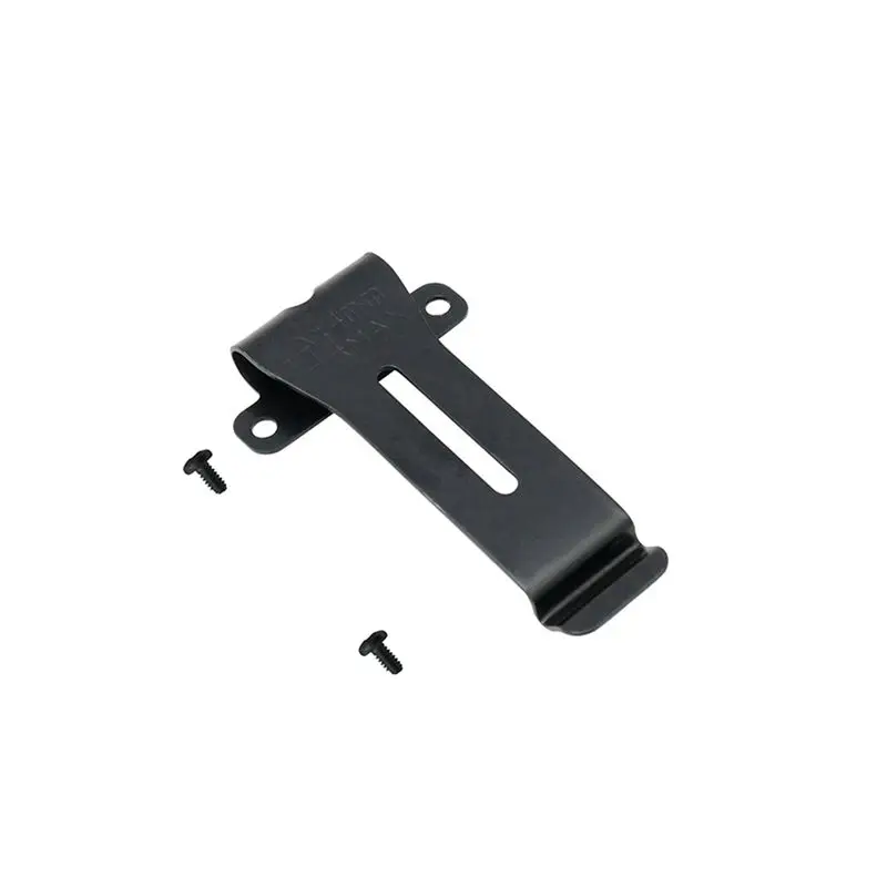 DT18 2X Belt Clip for LINTON LT-6100 Two Way Radio Walkie Talkie, Durable Metal Back Clip, Easy Installation