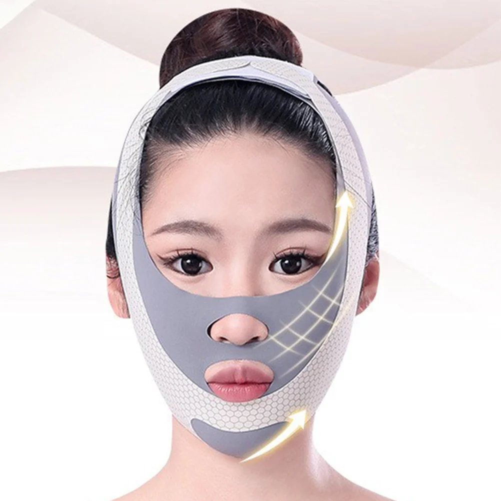 Dispositivo de levantamento de aperto para redução de queixo duplo rosto shaper ferramenta de escultura facial portátil cinto levantador de rosto