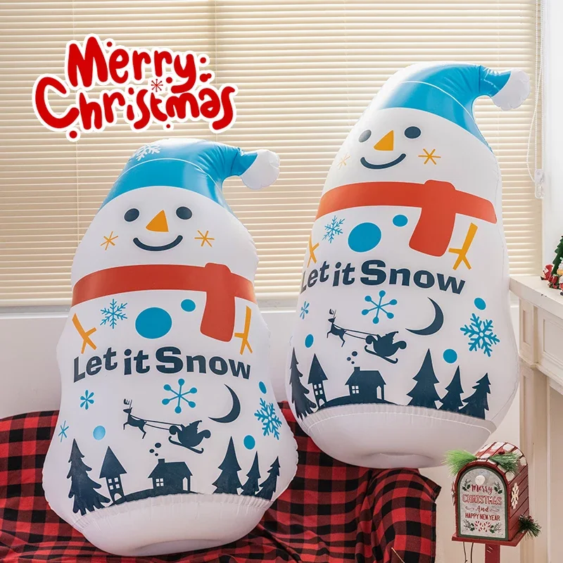 

Christmas decorations inflatable Santa air model snowman balloon ornament children's gift scene arrangement props