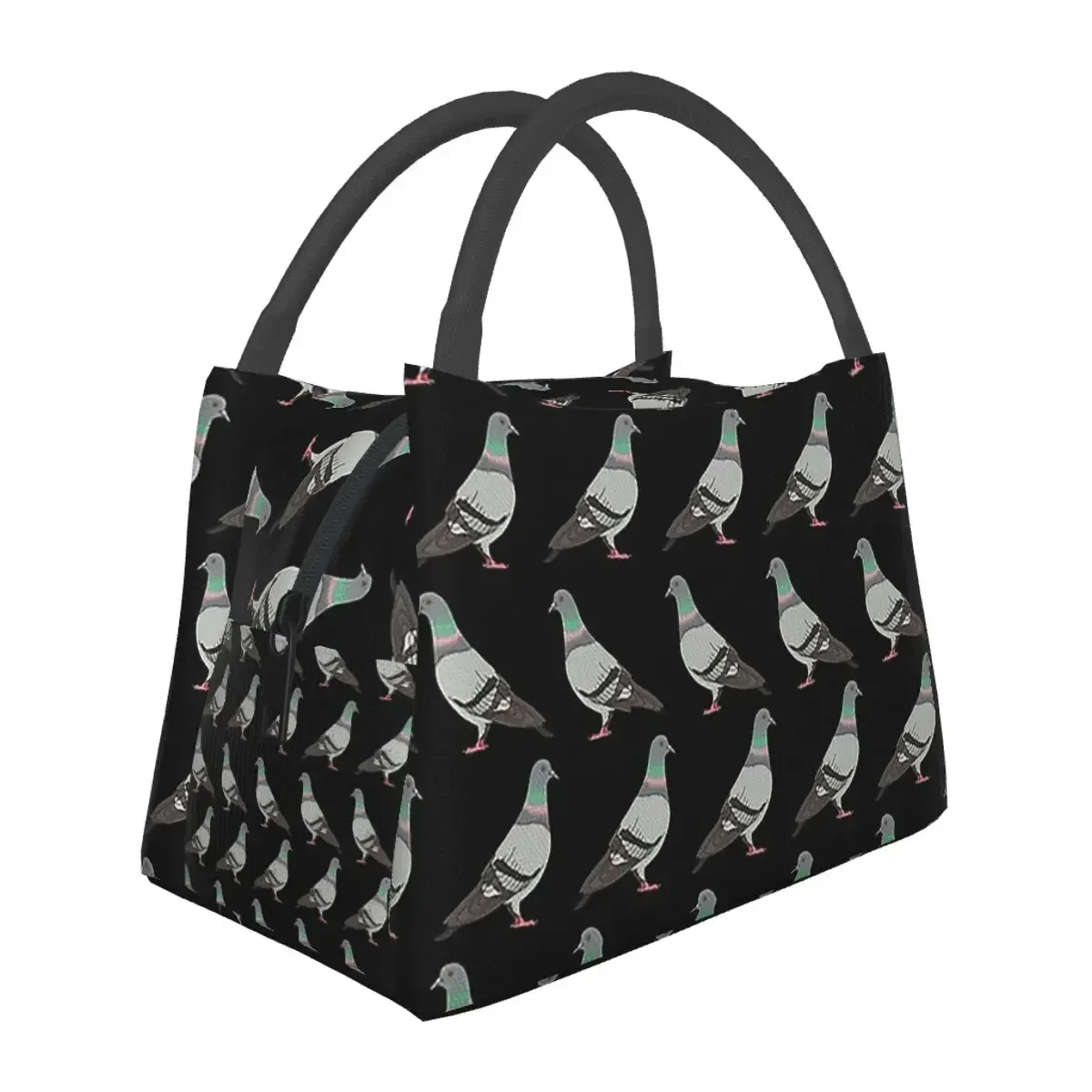 Pigeon Walk Lunch Bags Insulated Bento Box Resuable Lunch Tote Picnic Bags Cooler Thermal Bag for Woman Children Office