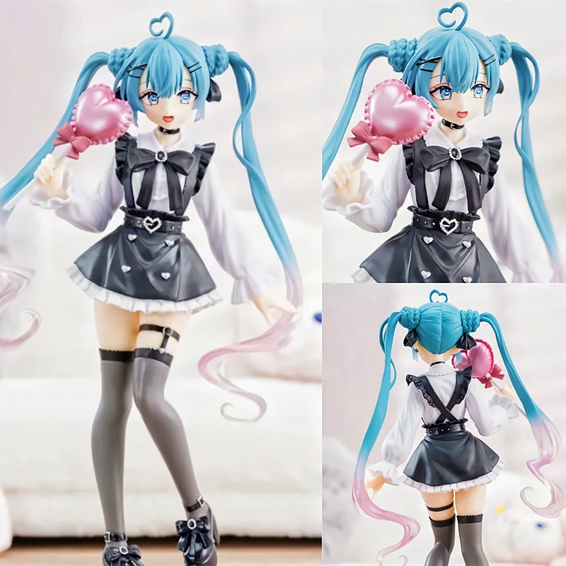 In Voorraad Anime Figuur Hatsune MikuFashion Subclture Miku Action Figure Kerstcadeau PVC Collection Model Kawaii Meisje Pop Speelgoed