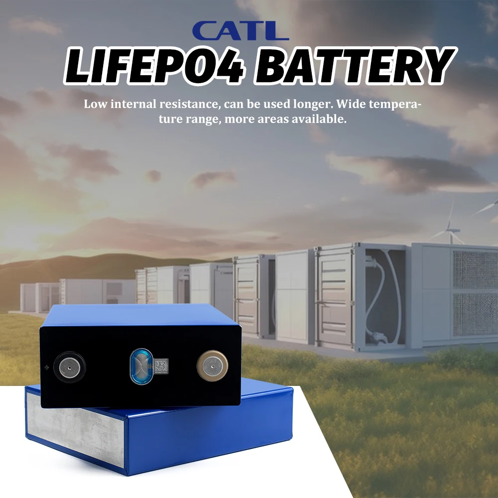 CATL Grade A 3.2V Lifepo4 Battery100Ah/120Ah/161Ah/173Ah/202Ah/228Ah/310Ah Rechargeable Lithium iron phosphate Cell DIY 12V 48V