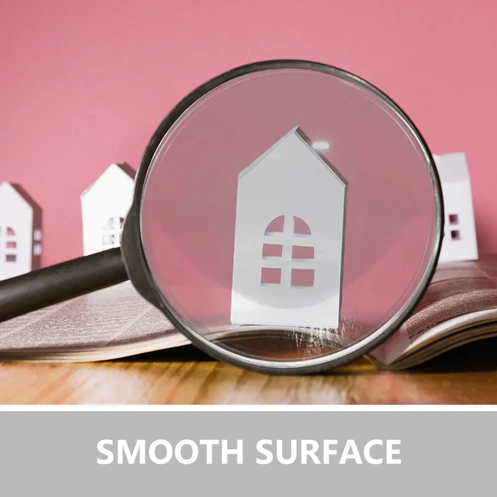 8 قطع مرآة مكبرة لعدسة Biconvex لنظارات العلوم المكبرة عدسات بصرية شفافة #3