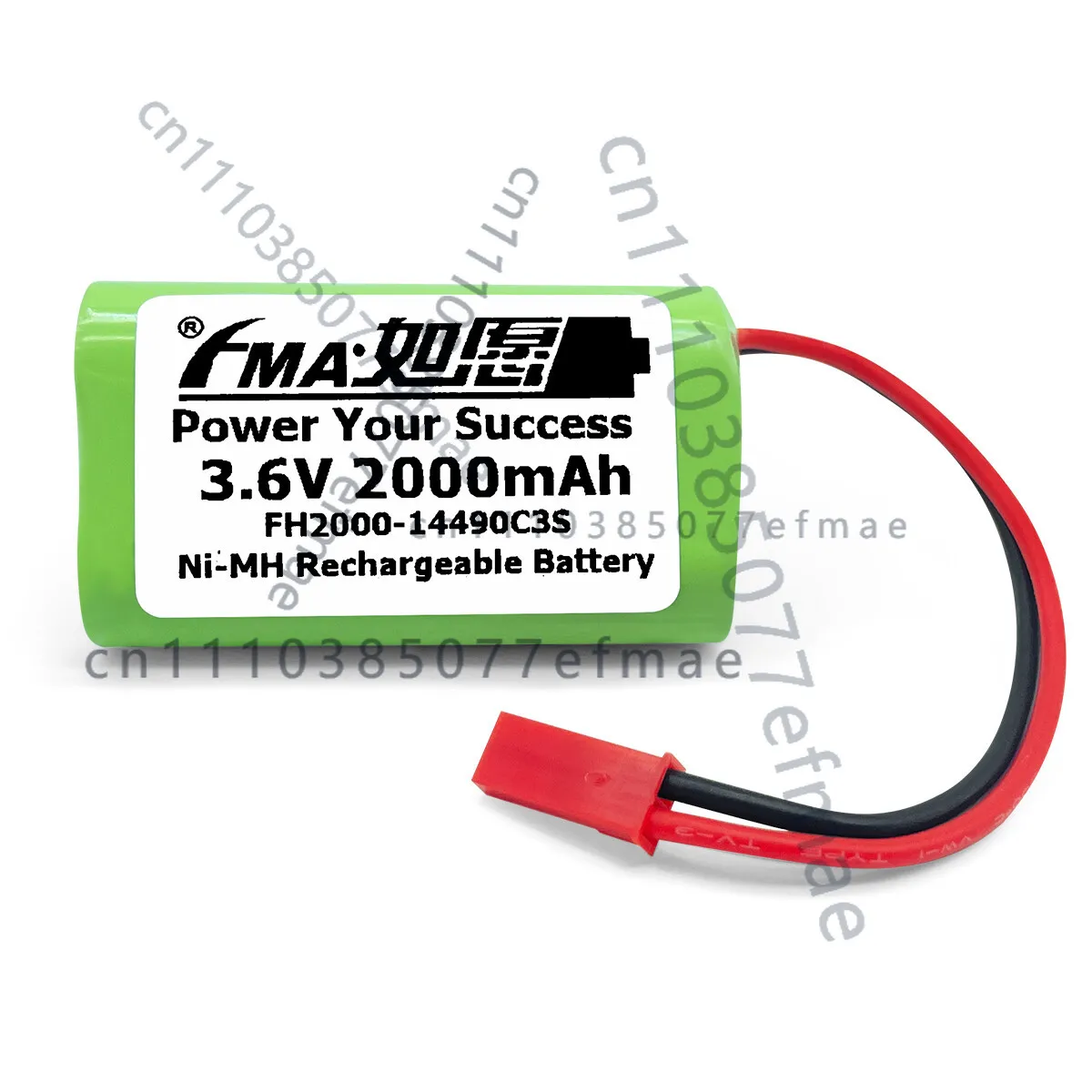Ni-MH 3.6V 2000mAh Battery of Craftsman LED light Toy EURO PRO Shark V1705 AA3ST