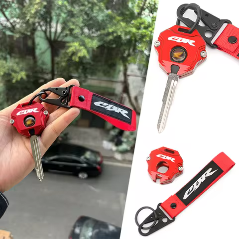 For HONDA CBR650R CBR600RR CBR1000RR CBR500R CBR 650R 600RR 1000RR 250RR Motorcycle Accessories Key Case Cover Shell Keychain