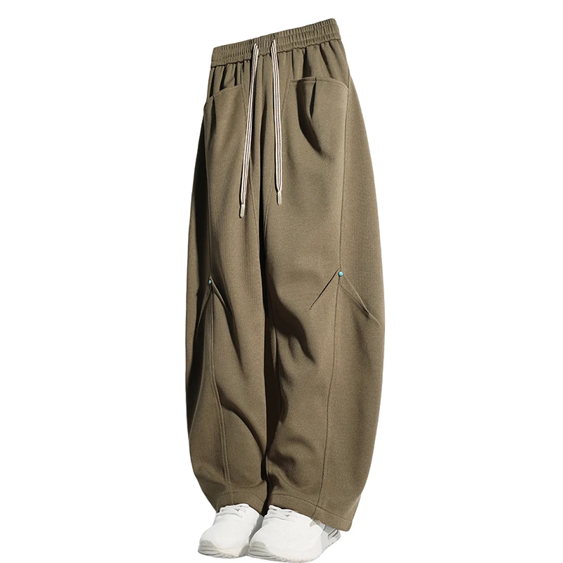 

Новые повседневные брюки для студентов, мужские всесезонные брюки для подростков больших размеров, модные мужские прямые удобные длинные брюки