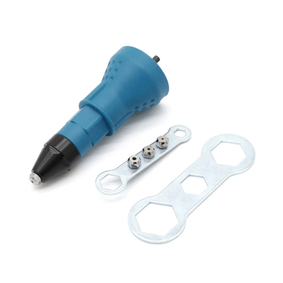 อะแดปเตอร์ Bor listrik 2.4mm-4.8mm อะแดปเตอร์ Bor listrik เครื่องมือโลดโผนแบบไร้สายสำหรับเครื่องตกแต่งเล็บ Bor listrik