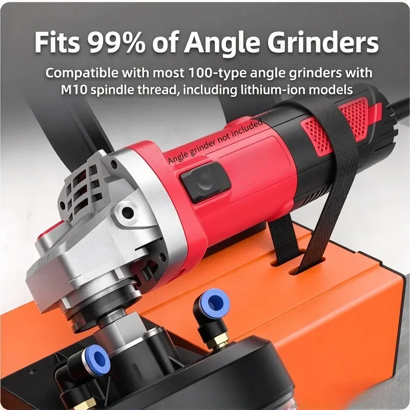 Portable 45° Tile Chamferer for Angle Grinder, Handheld Ceramic Bevel Cutting Guide for Begonia Corner
